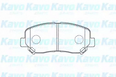 KAVO PARTS bp4582 -  Комплект тормозных колодок, дисковый тормоз